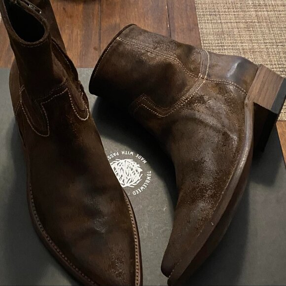 Leather Tumbleweed Boots